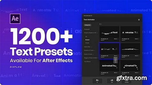 Videohive - Text Animator - One Click Text Presets - 24165802