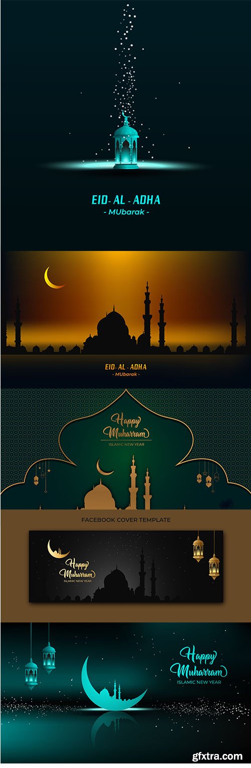Happy Muharram Islamic New Year Design