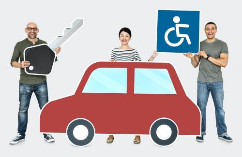People with disabled car parking - 468275
