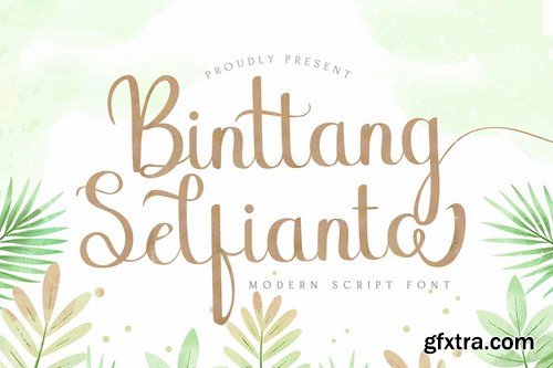 CM - Binttang Selfianto - Script Font 5129939