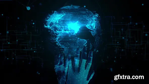 Videohive Digital World Connection 27379579