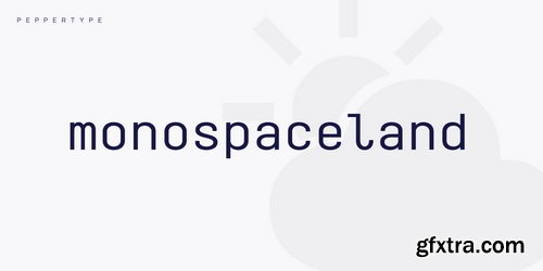 Monospaceland Font Family