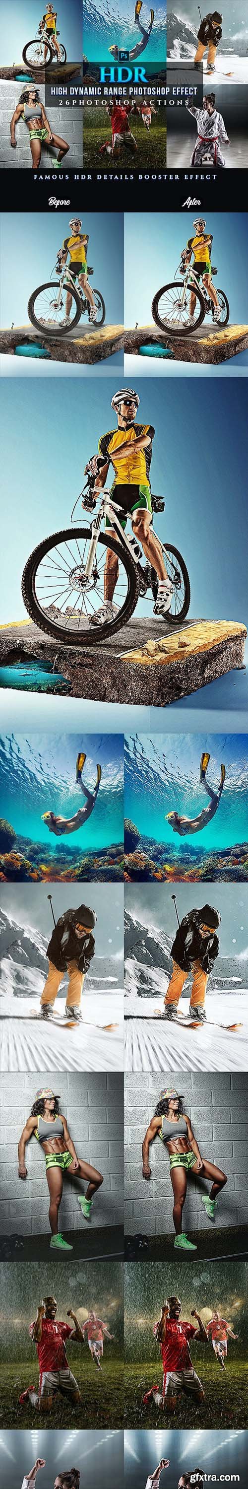 GraphicRiver - HDR Sport Magazine Photoshop 26 Effects 24381878