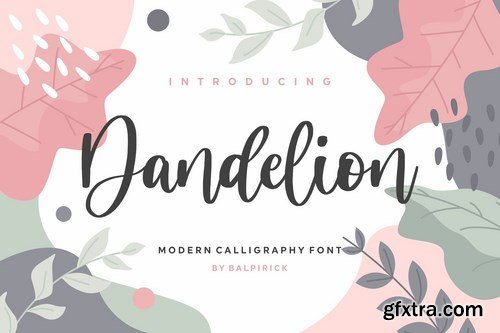 Dandelion YH - Modern Script Font