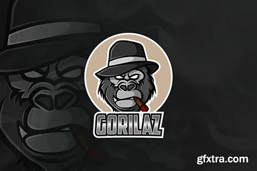 Gorilaz - Mascot & Esport Logo