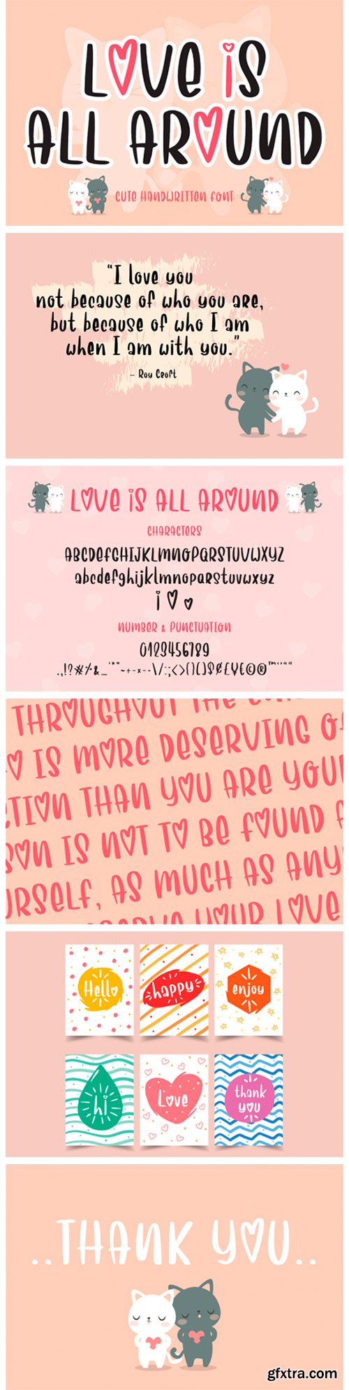 Love is All Around Font