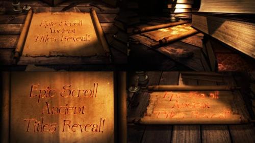 Videohive - Epic Scroll Titles - 27446508