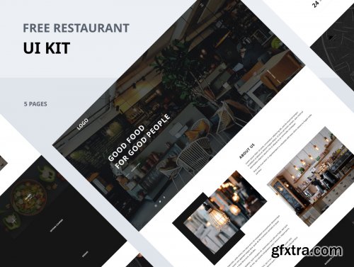 UI kit for restaurants & cafe