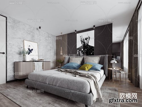 Modern Style Bedroom 411