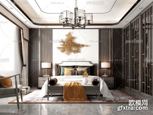 Modern Style Bedroom 422