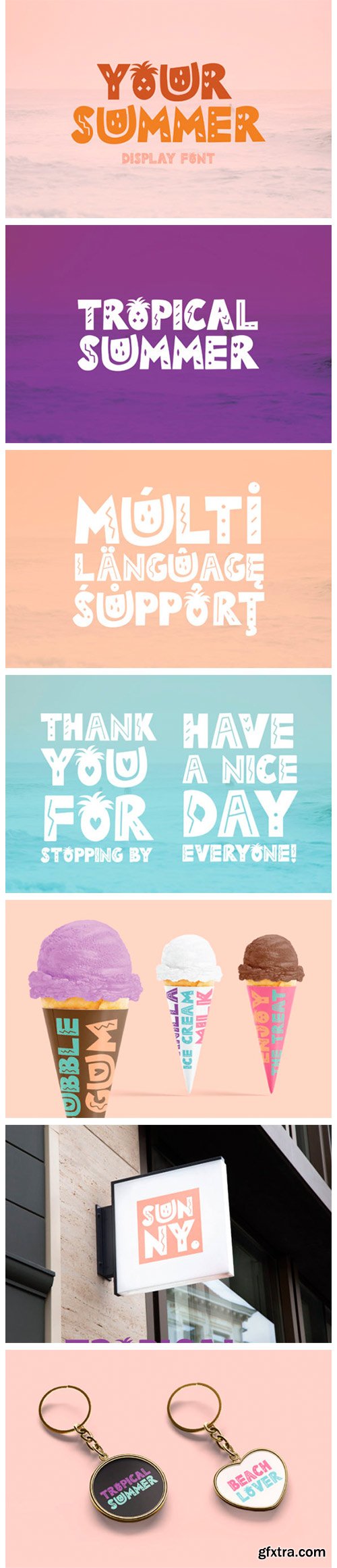 Your Summer Font