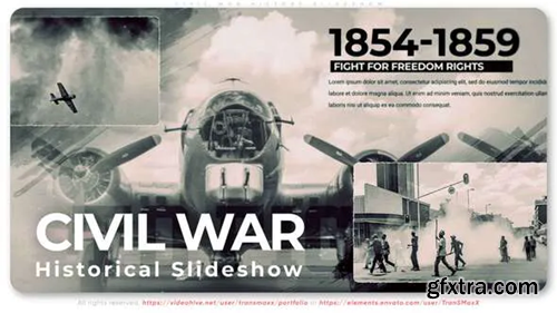 Videohive Civil War History Slideshow 27546794
