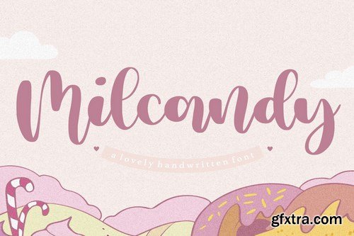 Milcandy YH - Modern Calligraphy Font