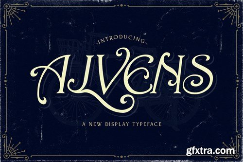 Alvens - Stylish Display Font