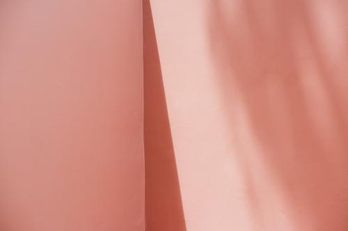 Blank pink wall with shadows - 1212596