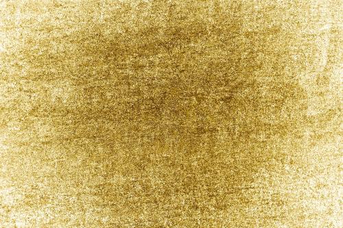 Roughly gold painted concrete wall surface background - 596839