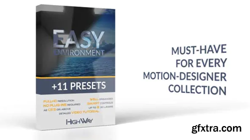 Videohive Easy Environment + 11 Presets 17607085