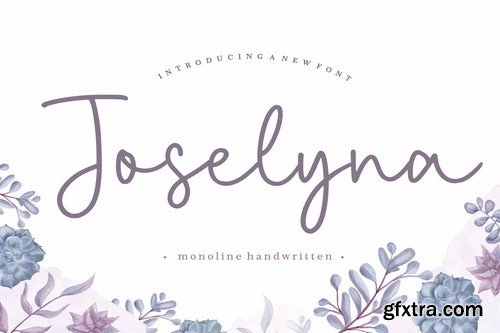 Joselyna YH - Monoline Signature Font