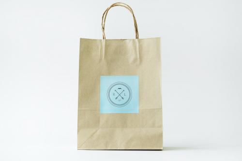 Paper bag mockup - 296356