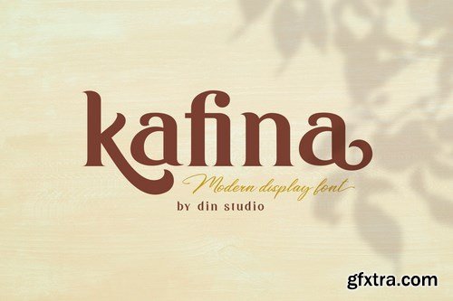 Kafina - Modern Serif Font