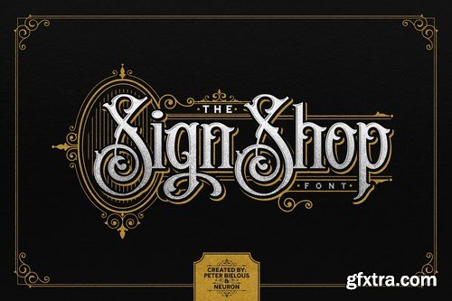 CM - The Sign Shop Font 4776432