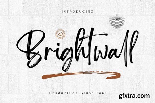 Brightwall - Brush Signature Font