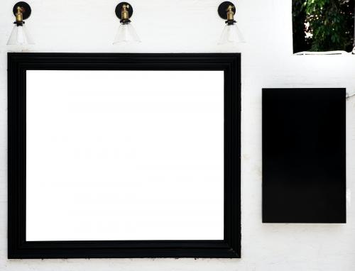 Design space photo frame hang on the wall - 295492