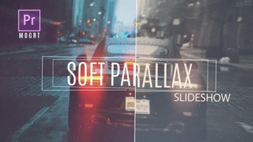 Videohive - Soft Parallax Slideshow MOGRT - 27592147