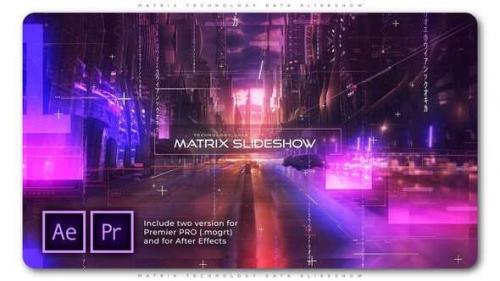 Videohive - Matrix Technology Data Slideshow - 27594862