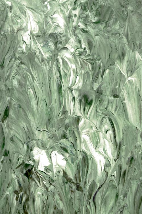 Green acrylic brush stroke textured mobile phone wallpaper - 1212976