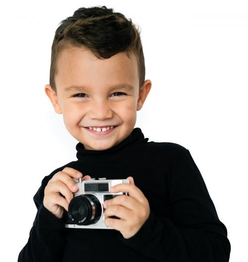Little Boy Camera Photography Smiling - 7430