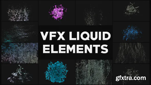 Videohive VFX Liquid Elements | After Effects 26522295