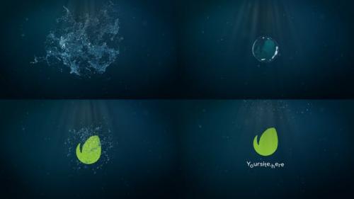 Videohive - Water Splash Logo - 26688036