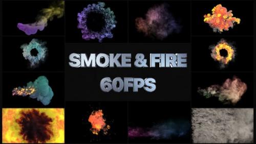 Videohive - Smoke And Fire VFX Simulation | After Effects - 26353961