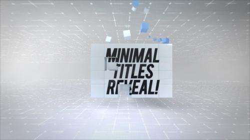 Videohive - Corporate Cubes Titles Reveal - 27668446