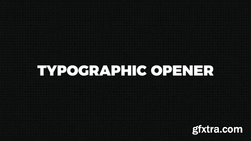 Videohive Typographic Opener || Stomp 19497023