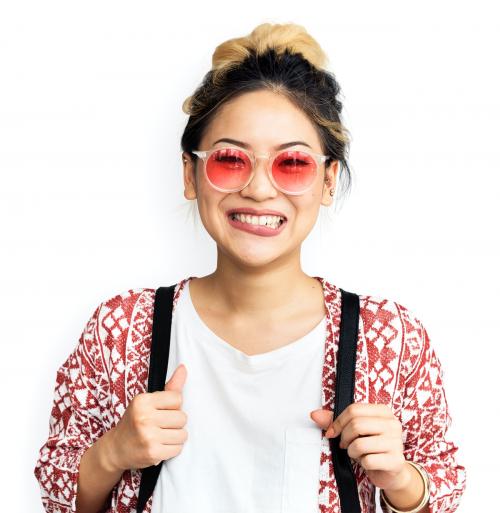 Asian Woman Smiling Happiness Concept - 6860