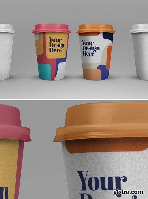 Take out Cup Coffee Mockup