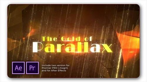 Videohive - Gold Parallax Trailer Slideshow - 27691118