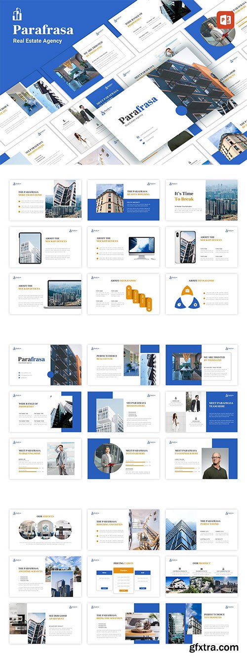 Parafrasa - Real Estate Agency PowerPoint Template