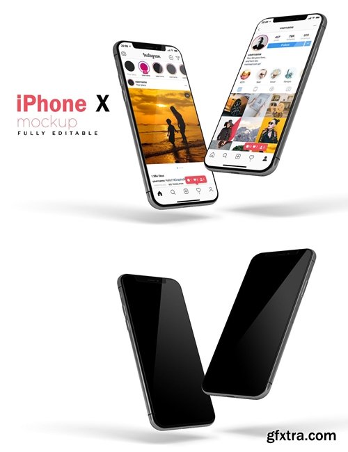 iPhone X Mockup V.7
