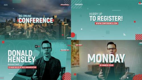 Videohive - Online Conference Promo - 26407445