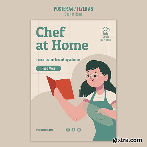 Chef Home Poster Style