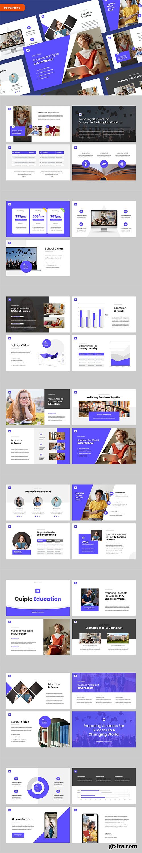 QUIPLE - Education Powerpoint Template