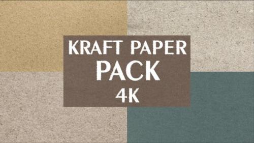 Videohive - 4k Kraft Paper Pack - 25759832