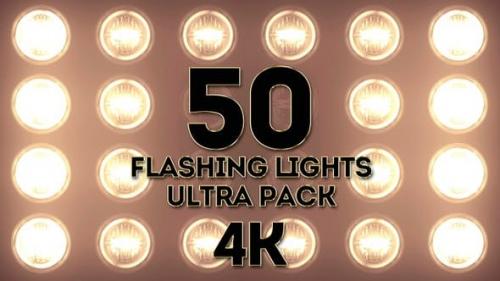 Videohive - Lights Flashing Ultra Pack 4K - 23260414