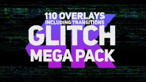 Videohive - Glitch Mega Pack 4K - 23849734
