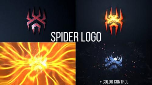 Videohive - Spider Logo - 27640281