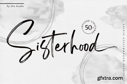 Sisterhood - Chic Brush Font