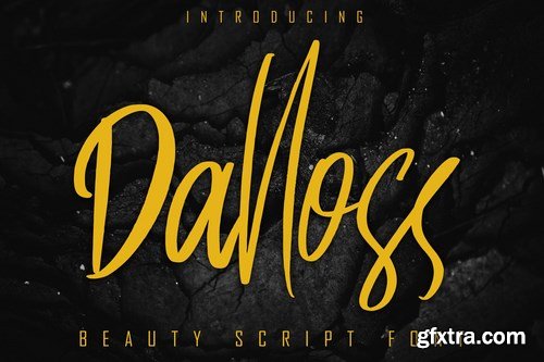 Dalloss Beauty Script Font